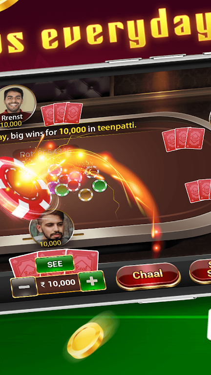 Teen Patti Gold - traditional online poker game स्क्रीनशॉट 2