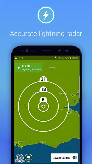 Lightning Alarm Weatherplaza應用截圖第1張