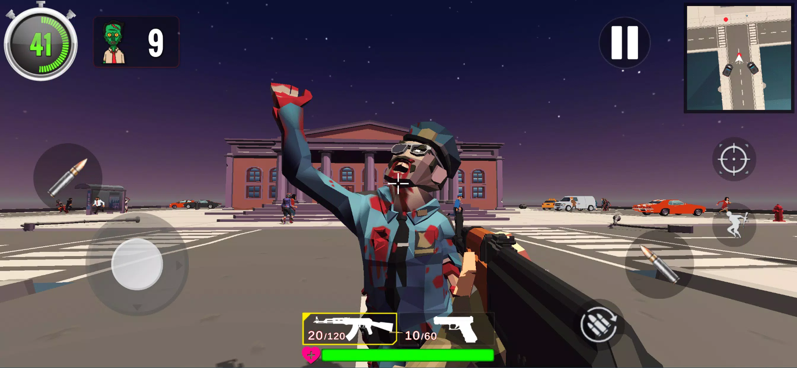 Zombie Hunter : Police Shooter Capture d’écran 3