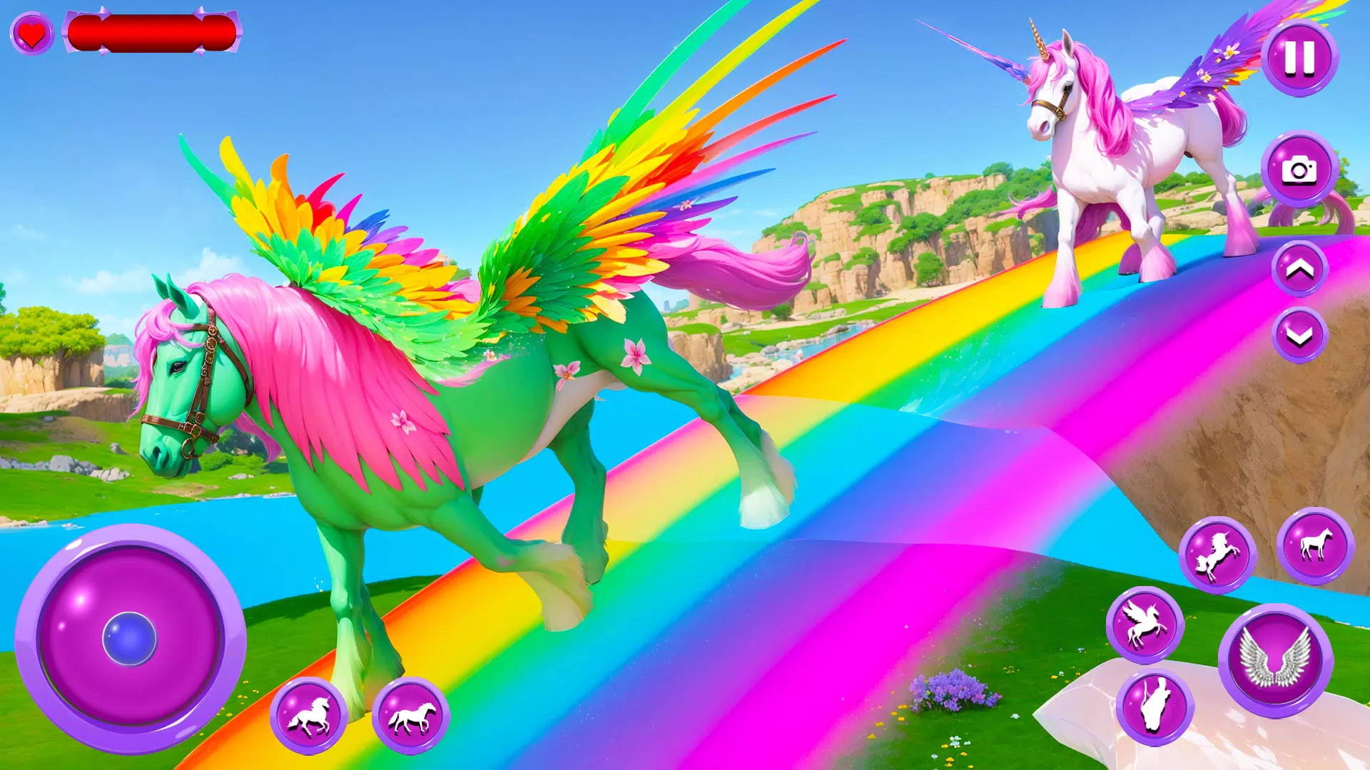 My Unicorn Flying Horse Care Скриншот 3