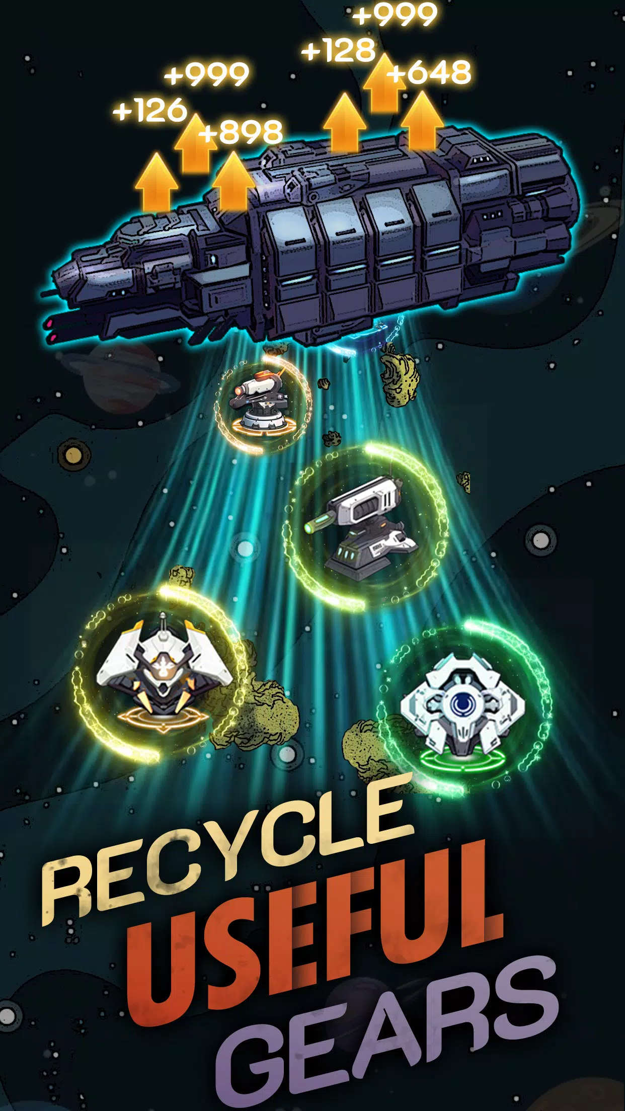 Space Venture: Idle Game應用截圖第3張