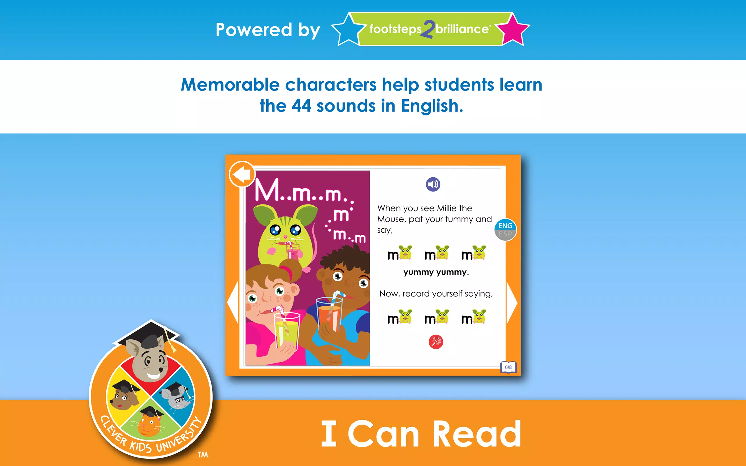 Clever Kids U: I Can Read Screenshot 2