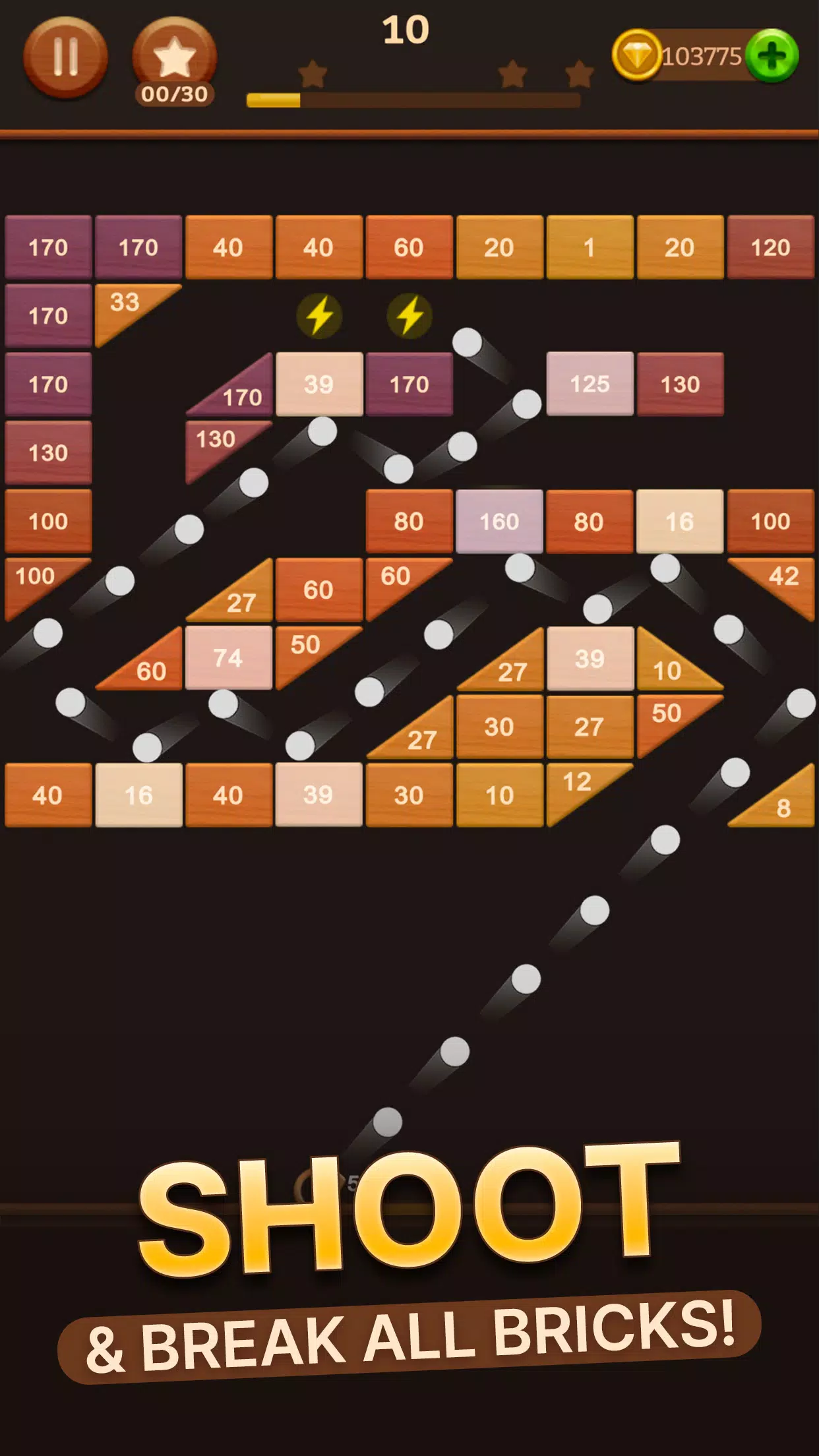 Brick Breaker Скриншот 1