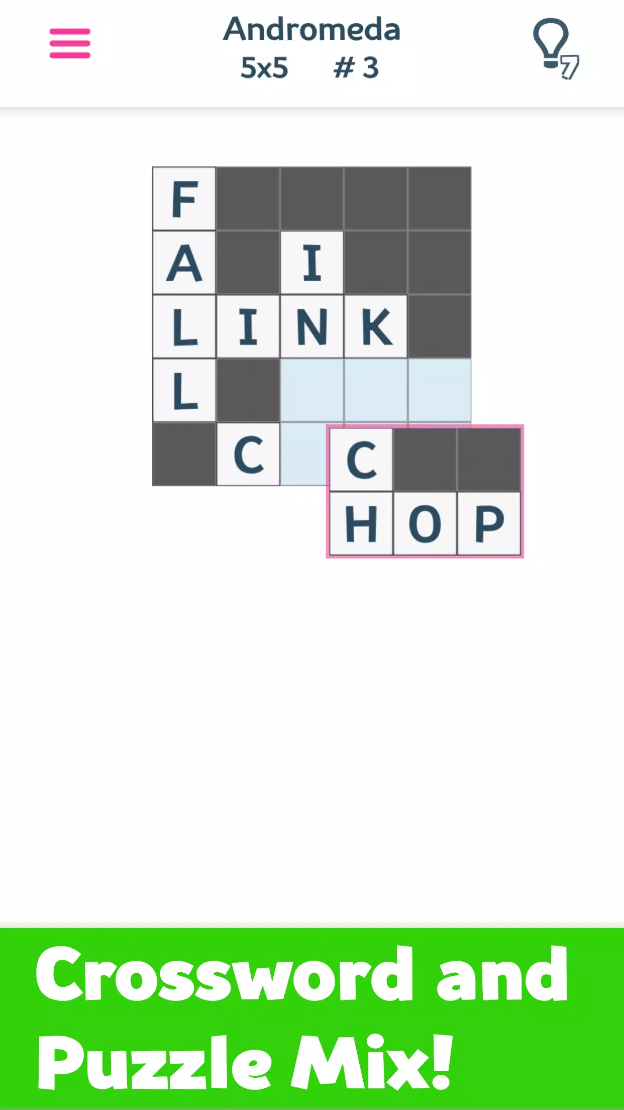 Crosswords(Fill-Ins+Chainword)應用截圖第1張