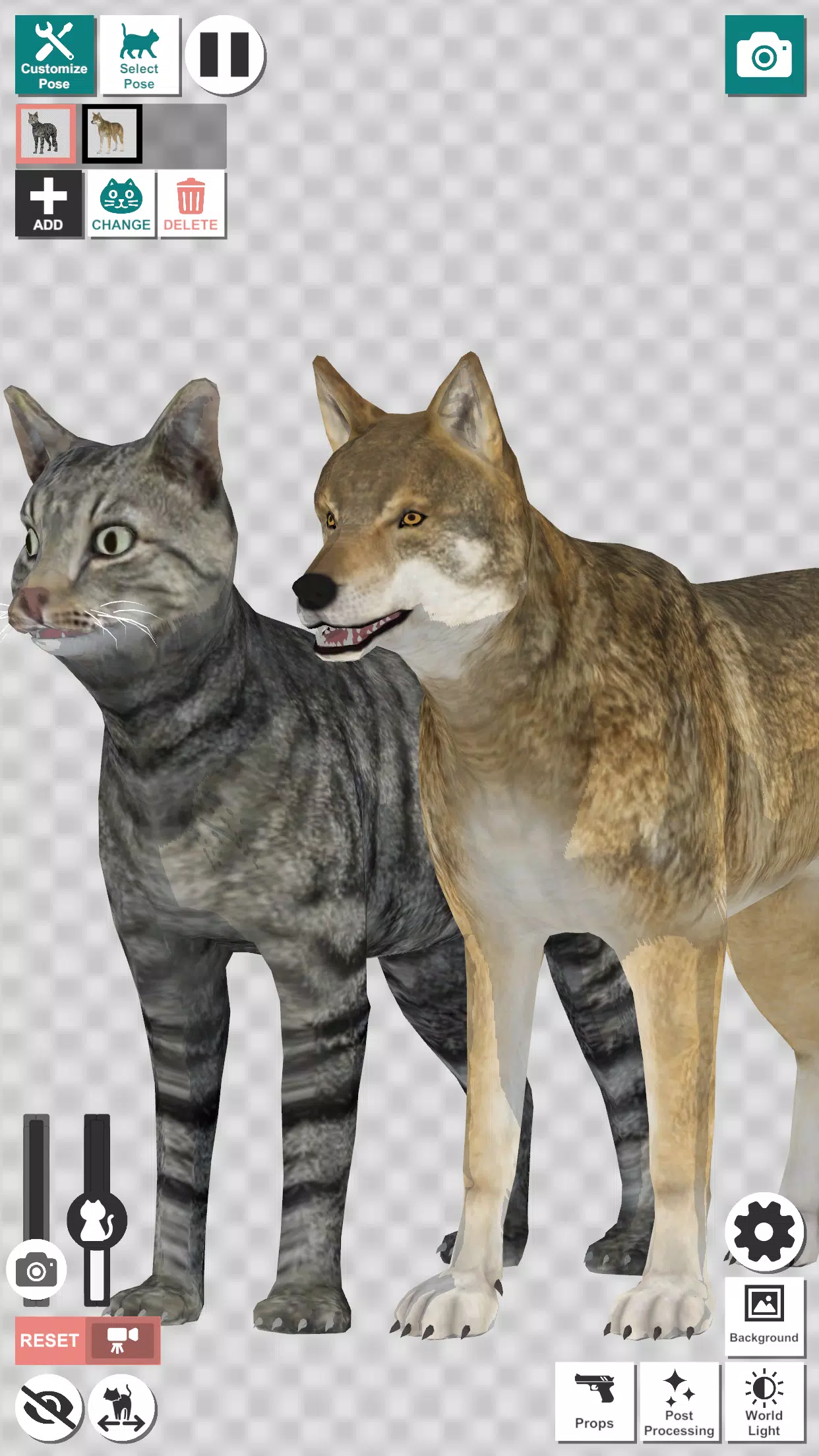 Animal Posing Screenshot 1