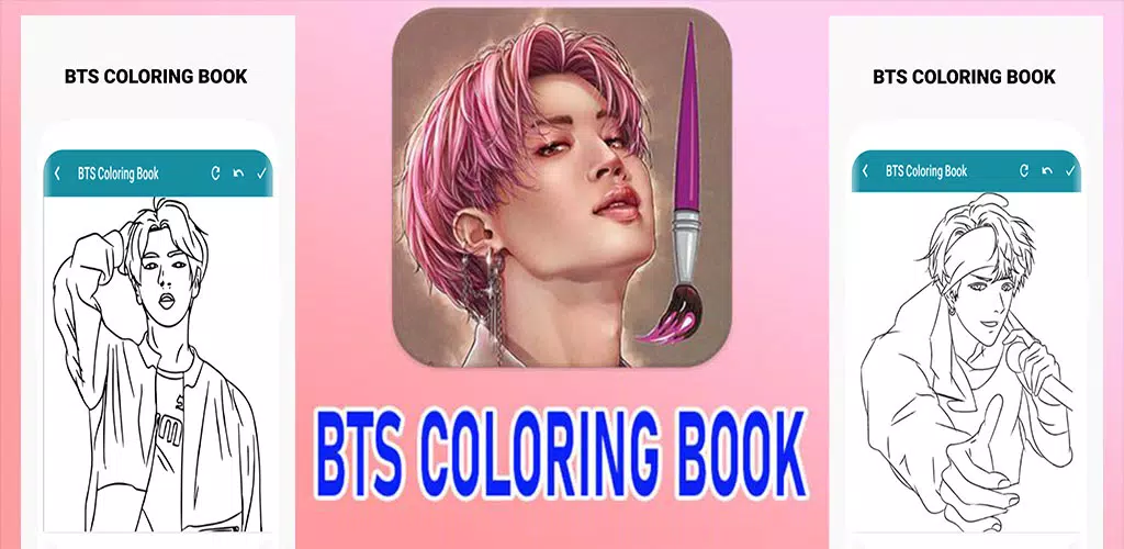 BTS Coloring Book应用截图第1张