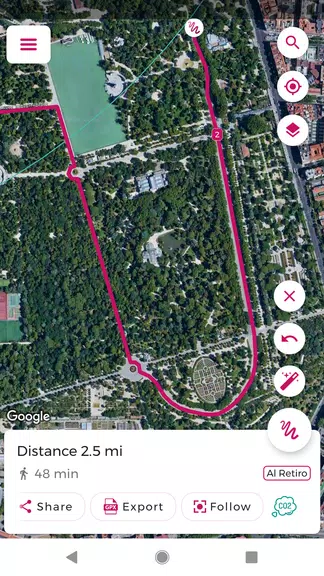Just Draw It! - Route planner  Screenshot 3