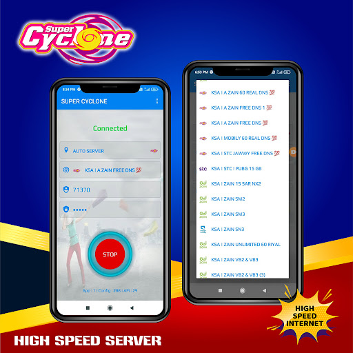 Super Cyclone Vpn 스크린샷 1