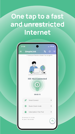 SimpleLink VPN Captura de pantalla 2