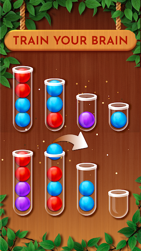 Woody Sort Ball Sort Puzzle 스크린샷 3