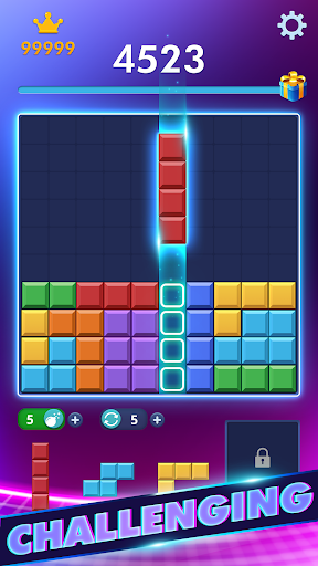 Block Puzzle Games Cube Blast 스크린샷 2