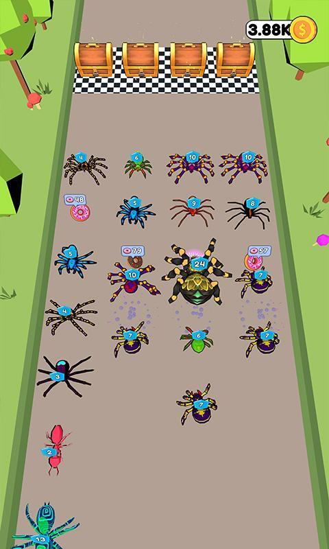 Merge Ants: Underground Battle應用截圖第3張