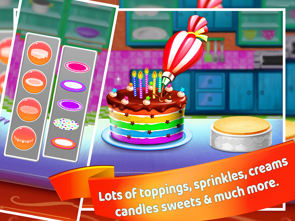 Cake Maker Cooking - Cake Game Captura de pantalla 2