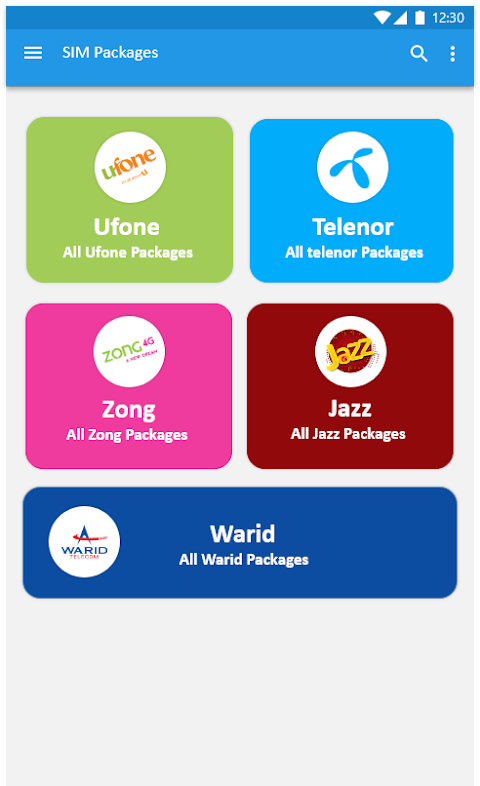 30GB Data internet Packages Captura de pantalla 1