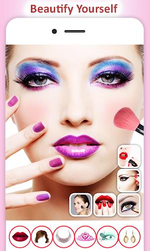 You Makeup Photo Editor Captura de pantalla 4