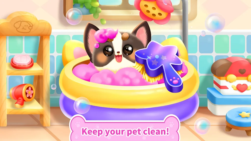 Panda Games: Pet Dog Life スクリーンショット 1