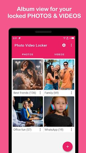 Photo locker and Video Locker स्क्रीनशॉट 1