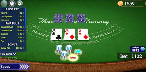 Vegas Three Card Rummy应用截图第2张