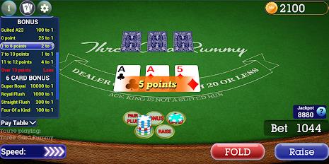 Vegas Three Card Rummy应用截图第4张
