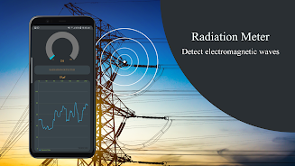 Radiation Detector – EMF meter Captura de tela 1