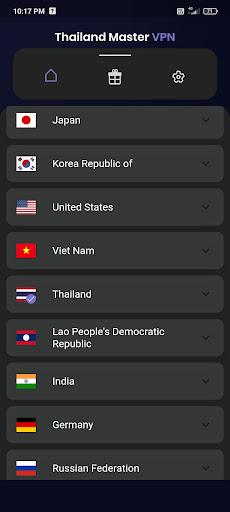 Thailand VPN - Safe VPN Proxy Скриншот 1