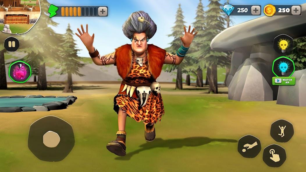 Scary Teacher Stone Age Mod 스크린샷 2