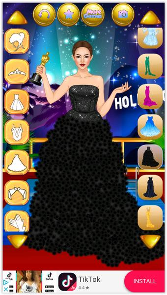 Habiller Actress - Jeux mode Capture d’écran 3