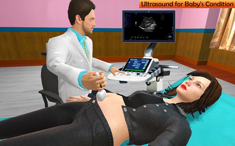 Pregnant Mother Sim Games Life स्क्रीनशॉट 2