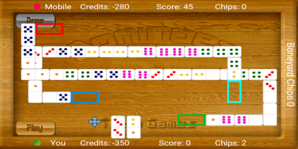 Dominoes Game Captura de tela 2