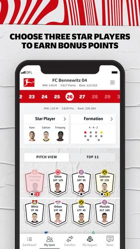 Bundesliga Fantasy Manager Capture d'écran 3