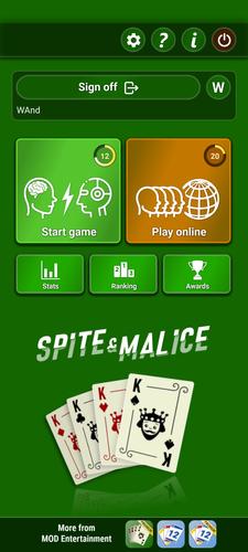 Spite & Malice應用截圖第1張