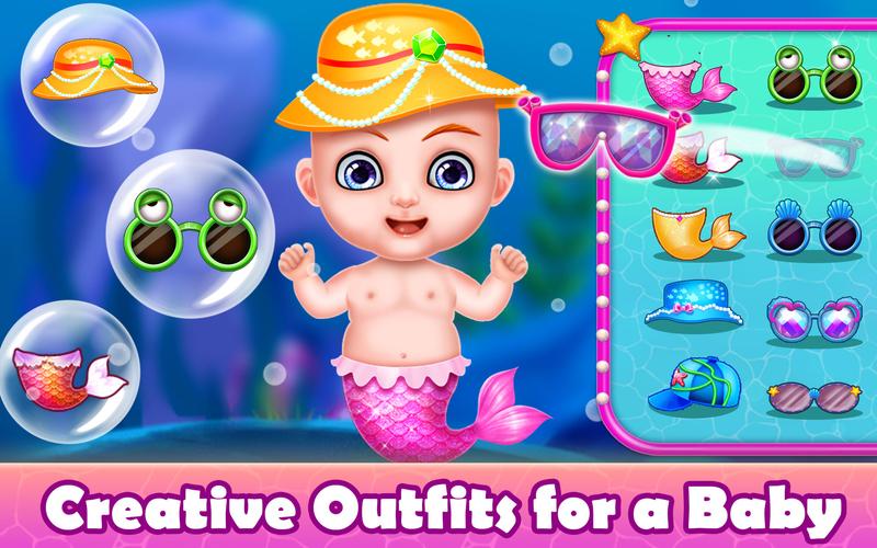 Mermaid Game: Newborn,Pregnant應用截圖第4張