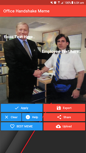 Office Handshake Meme Creator 스크린샷 1