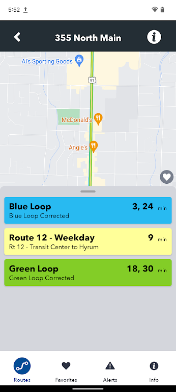 CVTD BUS स्क्रीनशॉट 4