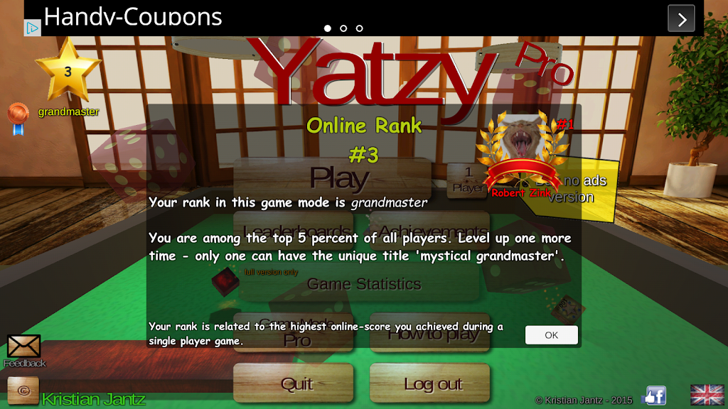 Yatzy 3D應用截圖第2張