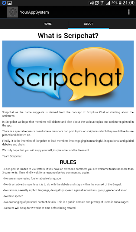 Scripchat स्क्रीनशॉट 4