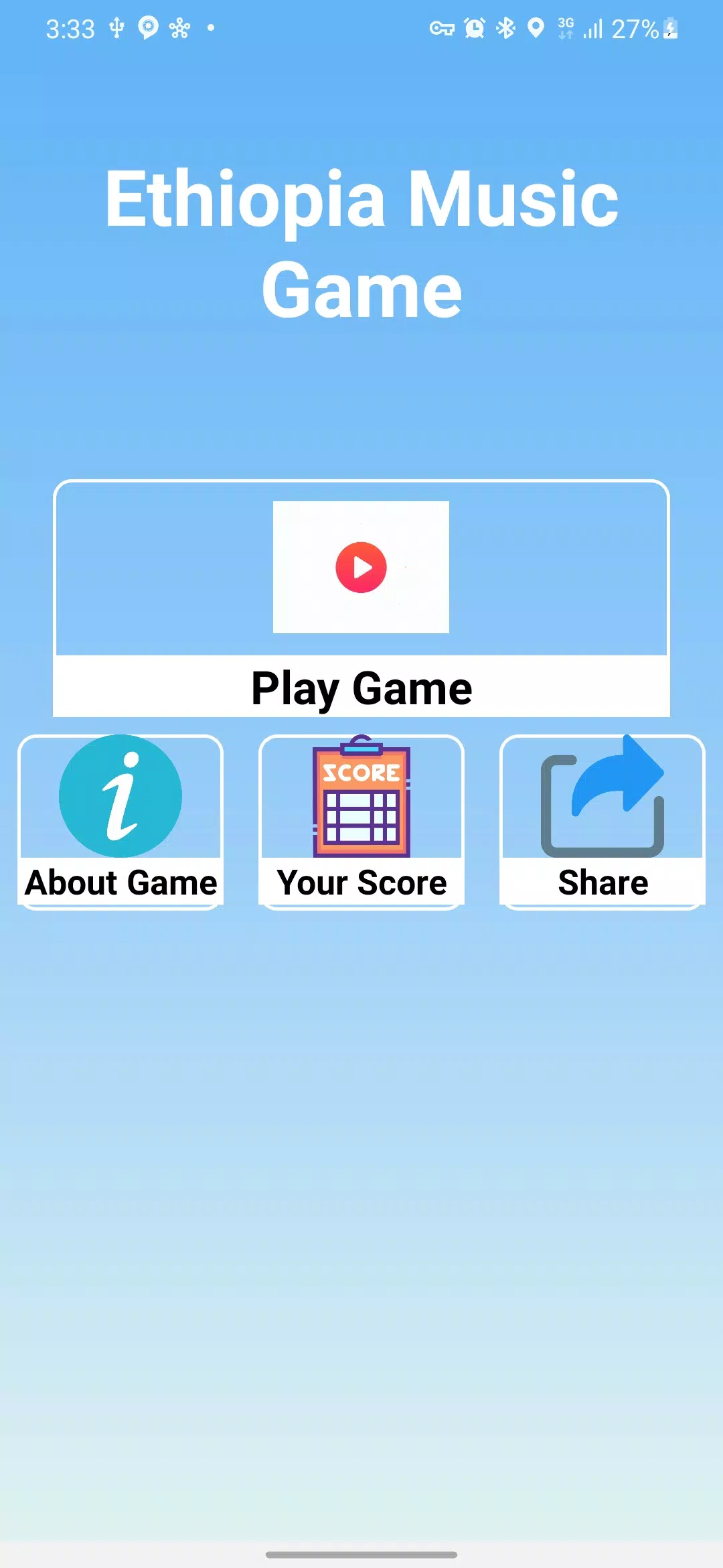 Ethio Music Game Challenge应用截图第2张