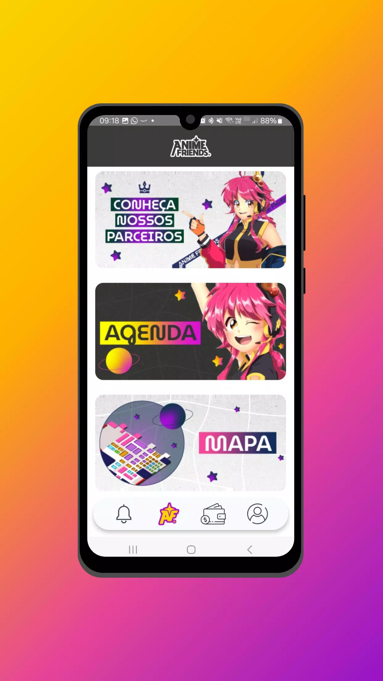 App Anime Friends Capture d’écran 3