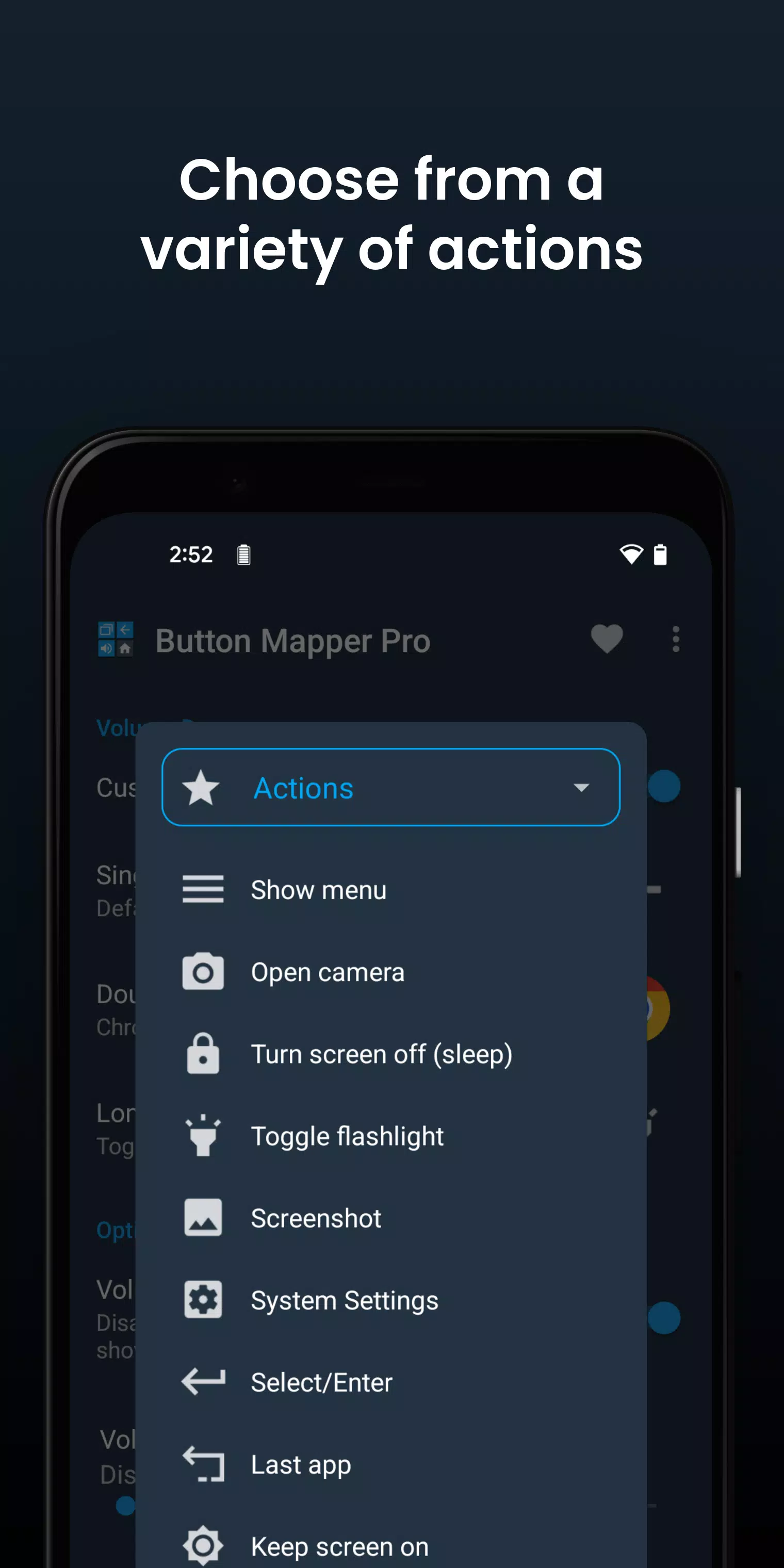 Button Mapper: Remap your keys Capture d’écran 4