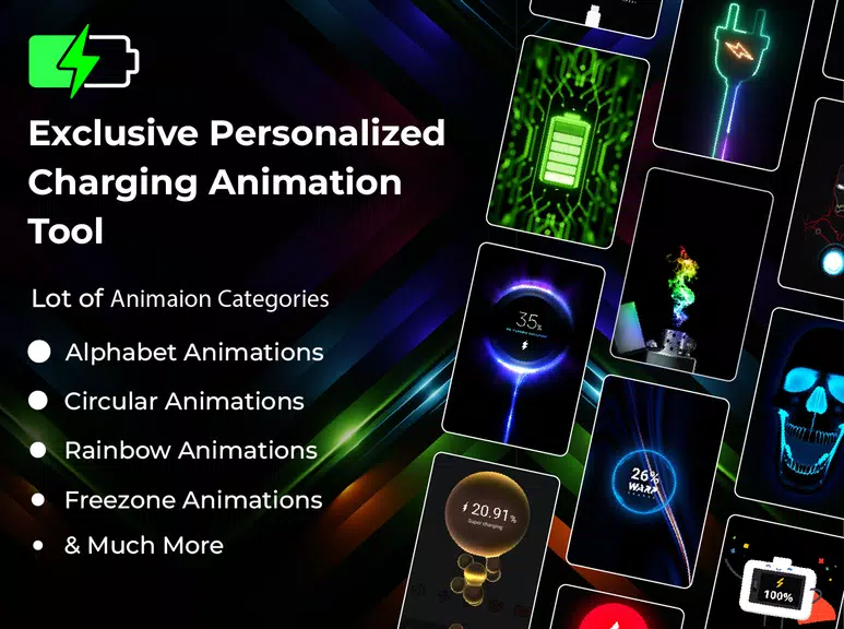 Ultra Fast Charging Animation स्क्रीनशॉट 2