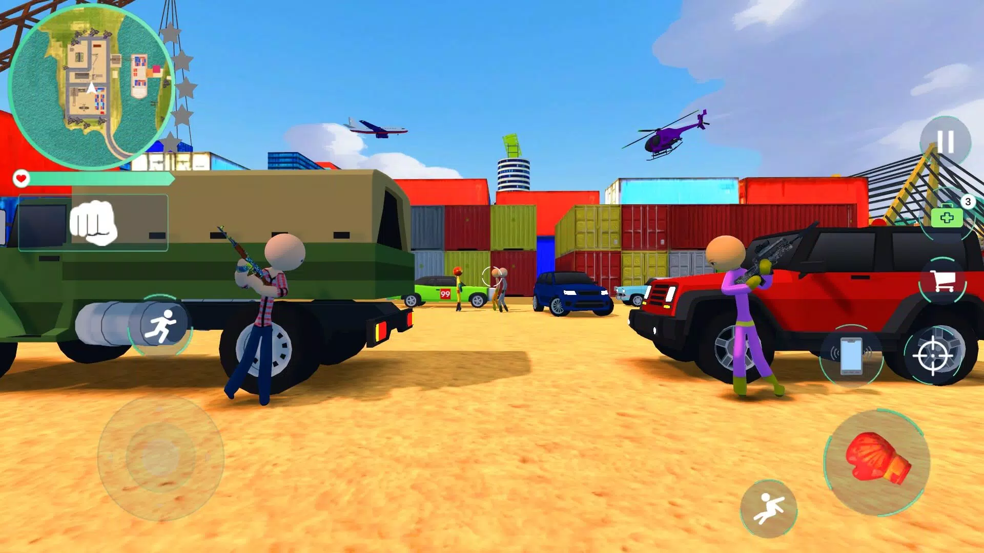Stickman Mafia: Gangster City Captura de tela 2