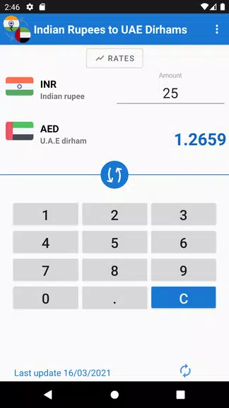 Indian Rupee to UAE Dirham应用截图第3张