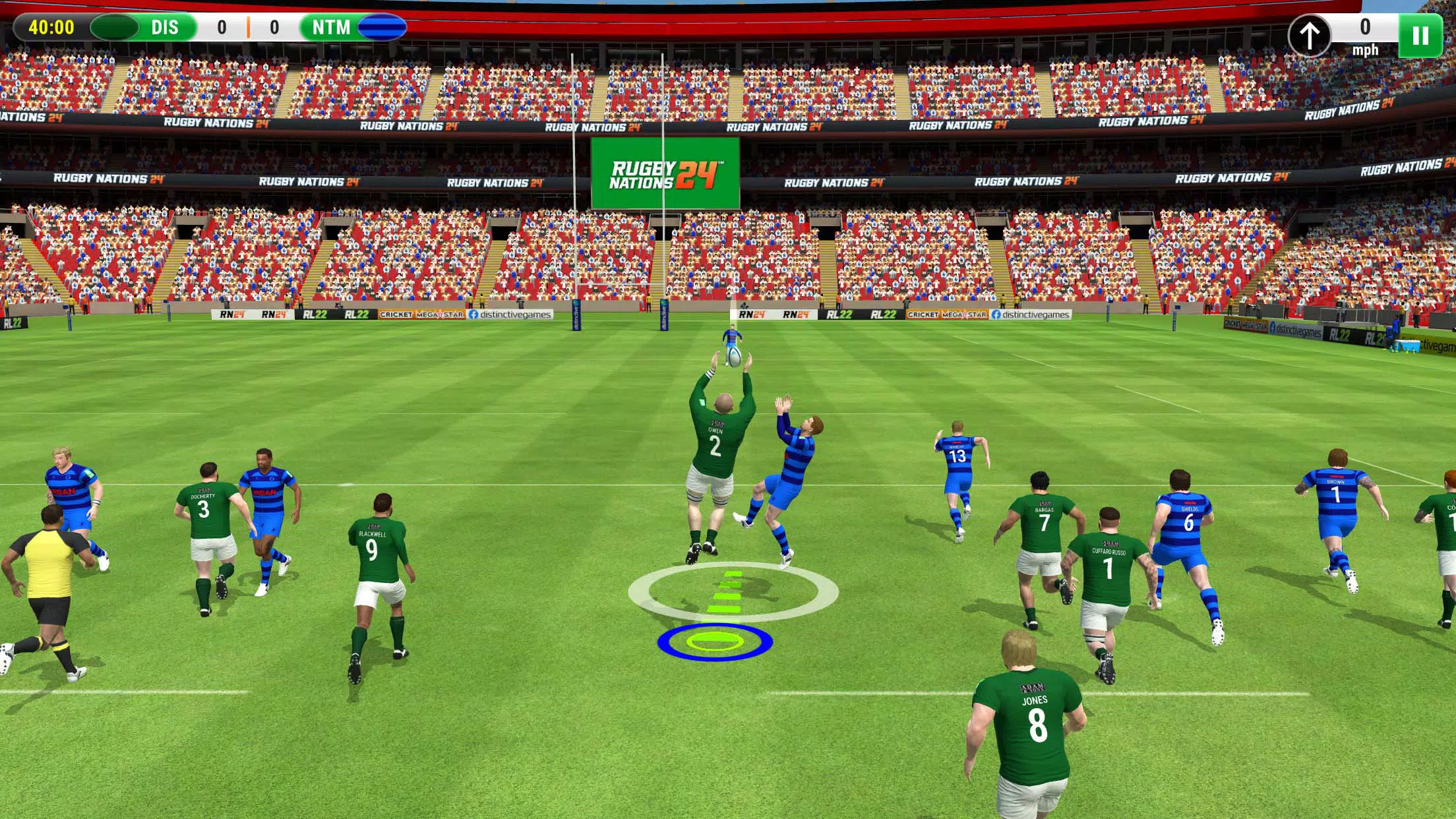 Rugby Nations 24 Скриншот 2