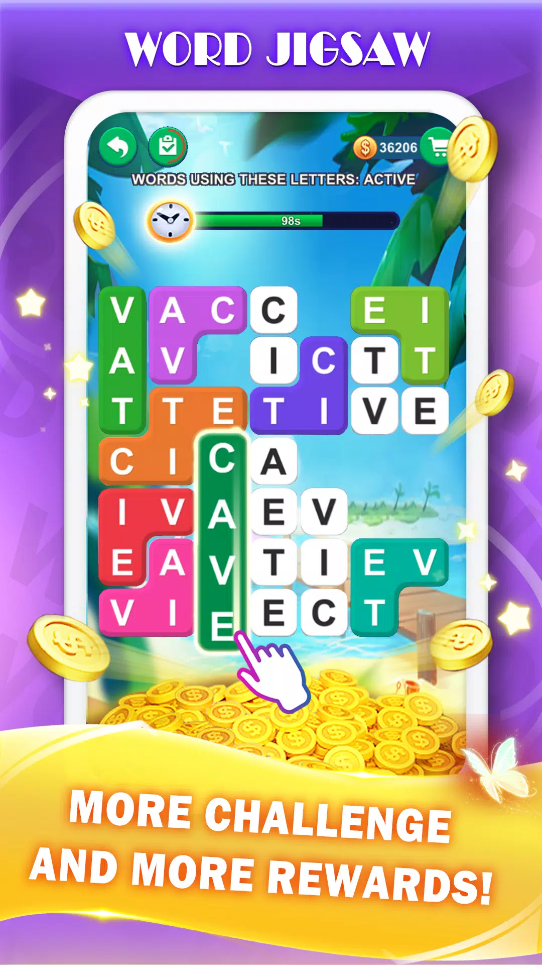 Word Jigsaw Puzzle स्क्रीनशॉट 2