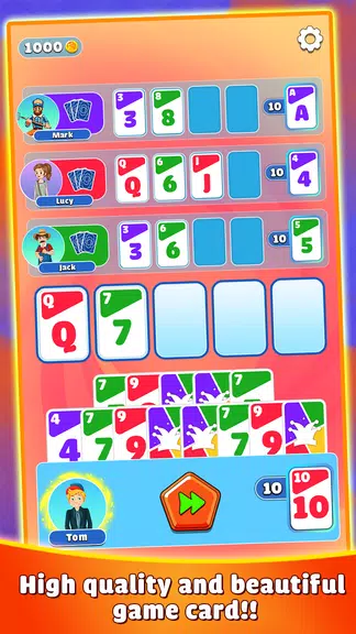 Skip 10 - Card Game स्क्रीनशॉट 1