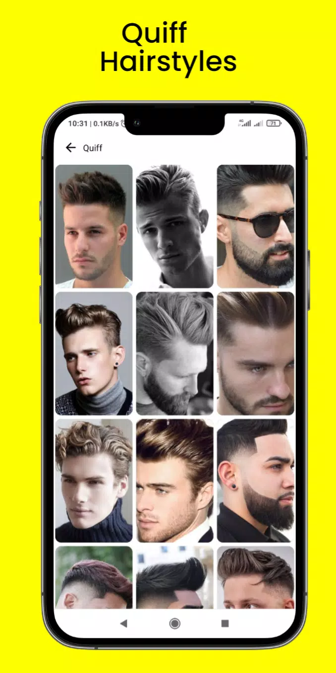 Mens Latest Hairstyles 2023 Скриншот 2