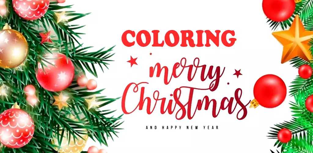 Christmas - Coloring by Number スクリーンショット 1