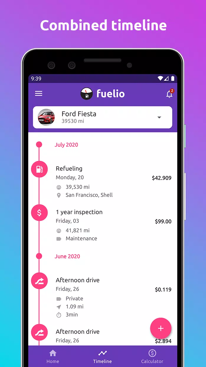 Fuelio 스크린샷 2
