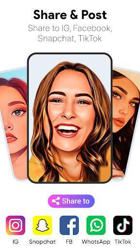 ToonTap: AI Headshot Generator Capture d’écran 2