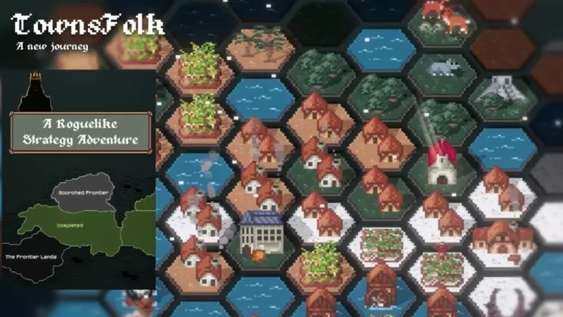 TownsFolk: Pixelated Retro Roguelike by Teeny Tiny Town Creators, Now Available